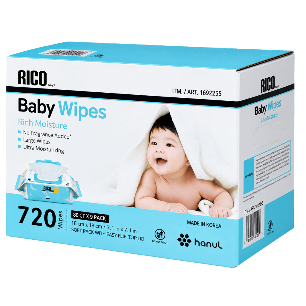 RICO Baby Wipes 720 ct buy online USA - 1